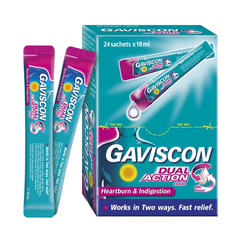 Gaviscon hồng và xanh khác nhau như thế nào? Cách sử dụng hiệu quả 1