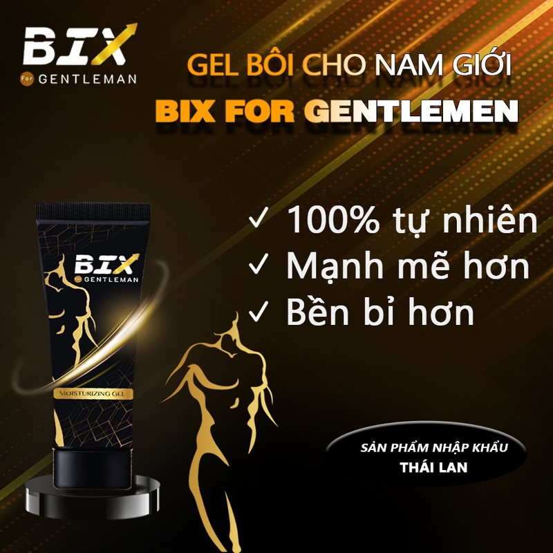 Gel Bôi Tăng Cường Sinh Lý Cho Nam Giới Bix Gentlement 30ml 1