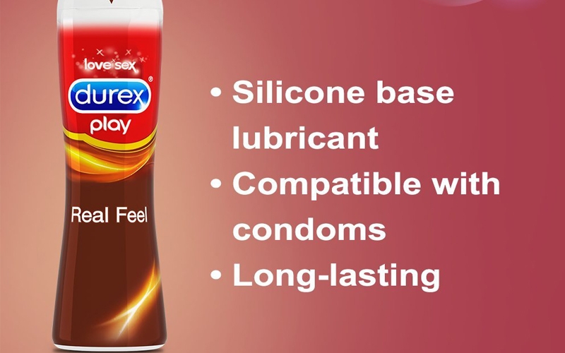 Durex Play Real Feel được chiết xuất từ 100% gốc silicon cao cấp