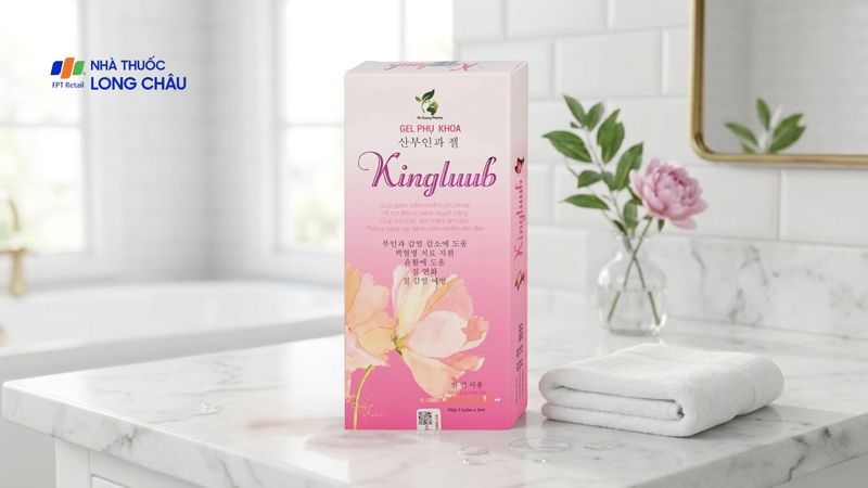 Gel phụ khoa Kingluub (5 tuýp x 3ml)