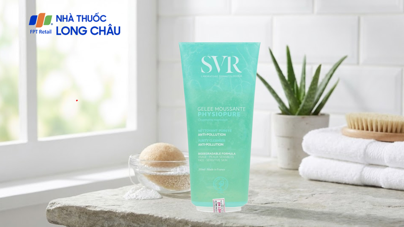 Gel rửa mặt SVR Physiopure Gelee Moussante (200ml)