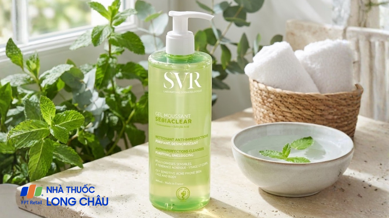 Gel rửa mặt svr 400ml chính hãng, giá tốt