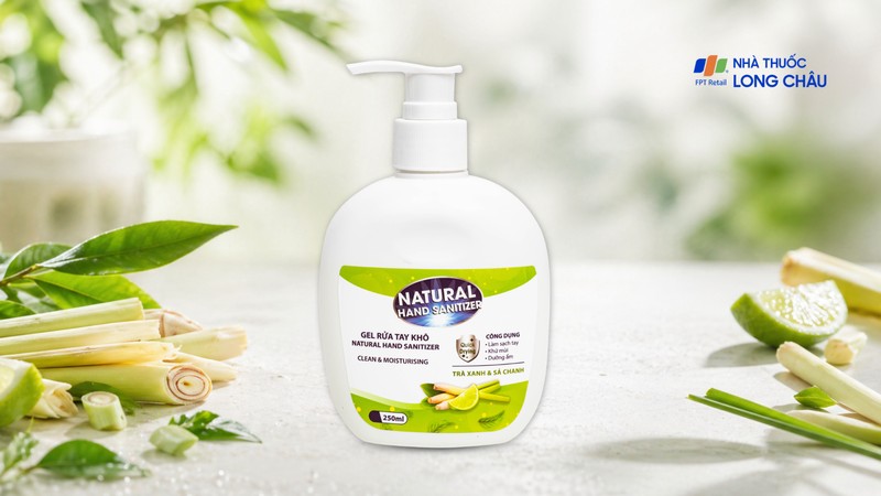 Gel rửa tay khô Natural Hand Sanitizer