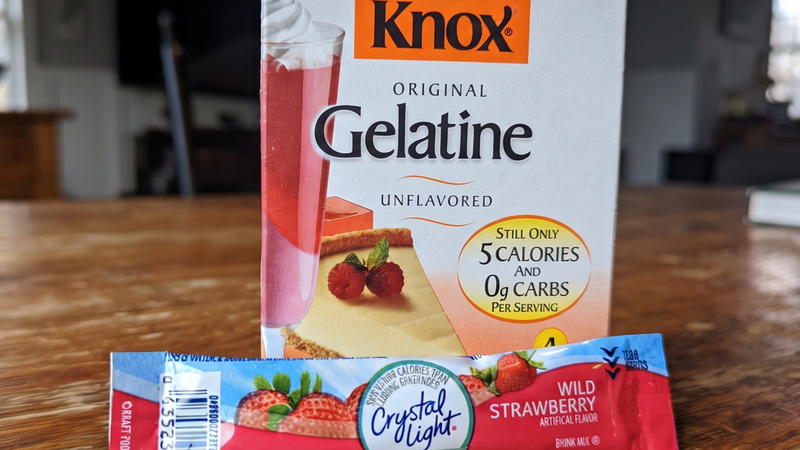 Gelatin thường có nhiều phân khúc giá và dễ tìm thấy trên thị trường
