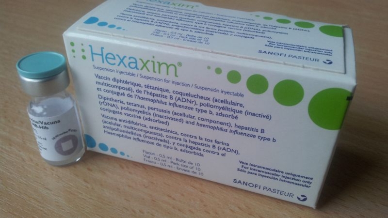Giá vắc xin Hexaxim là 995.000 đồng
