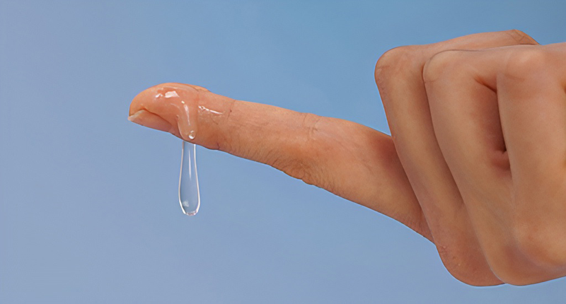 Chất nhờn của nam giới là một chất lỏng không màu