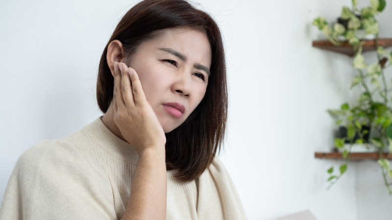 Vùng hàm sưng tấy nghiêm trọng