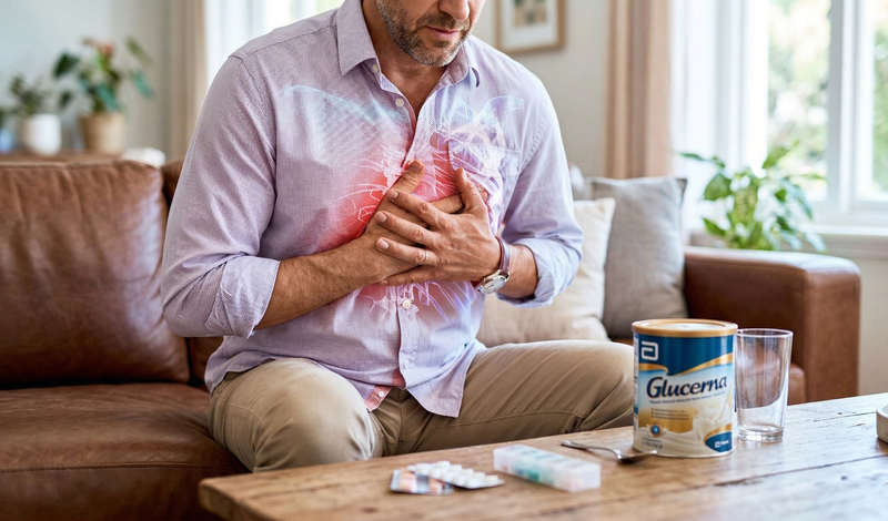 Sữa glucerna gây thừa Kali dễ gây rối loạn nhịp tim ở bệnh nhân bệnh thận