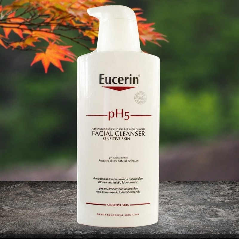 Review chi tiết Eucerin pH5 Facial Cleanser