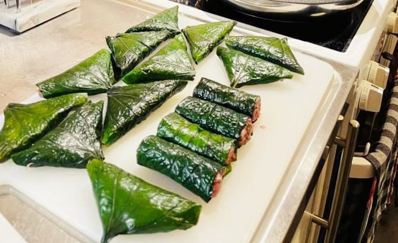 bà bầu có ăn đc lá lốt ko