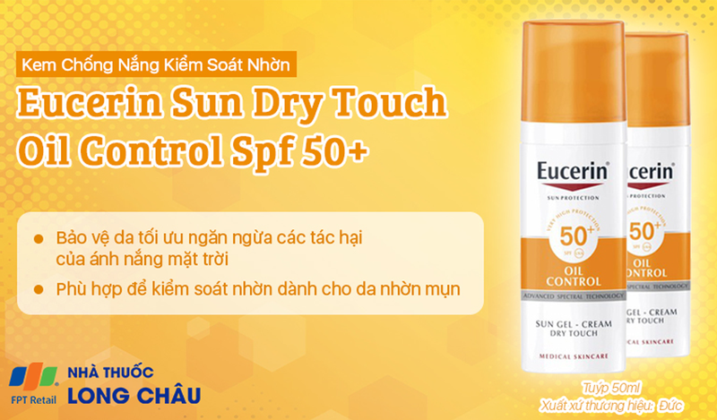 Kem chống nắng Eucerin cho bà bầu