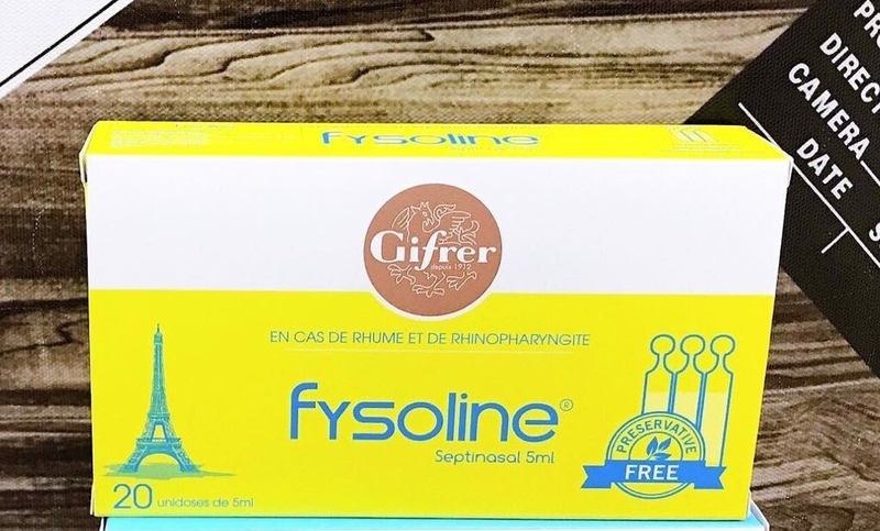 Giải đáp thắc mắc: Nước muối Fysoline vàng có nhỏ mắt được không? 1