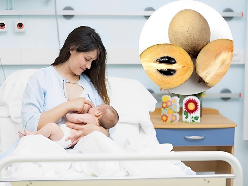 Giải đáp thắc mắc: Sản phụ sau sinh ăn hồng xiêm được không? 3