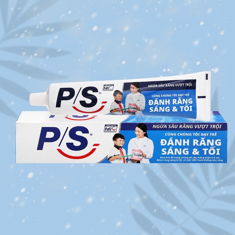 Kem đánh răng P/S là sản phẩm phổ biến, quen thuộc với người dùng