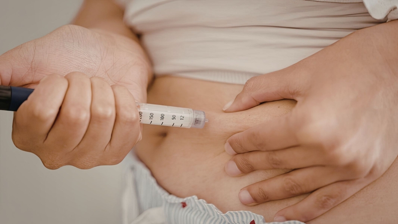 Không nên tiêm insulin liên tục tại cùng một vị trí