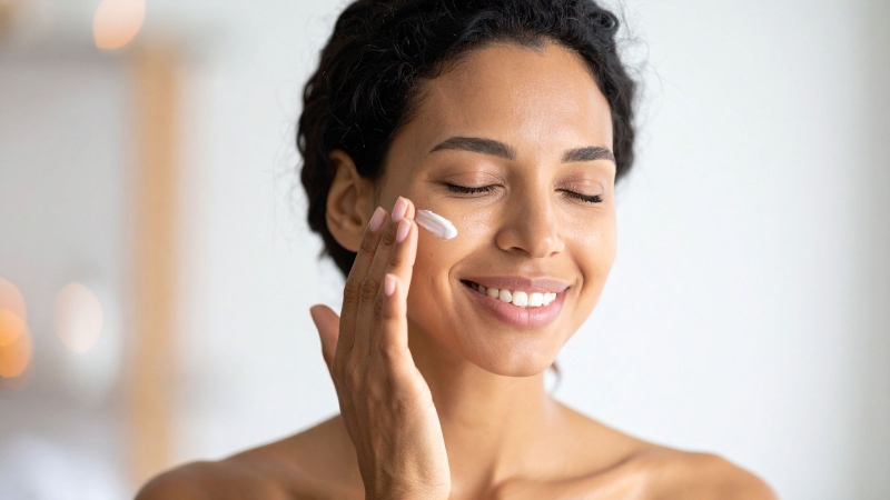 Bạn nên thoa kem dưỡng ẩm ngay sau khi sử dụng serum.