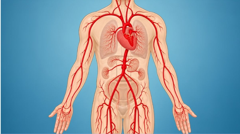 Động mạch chủ bụng đưa máu đến ổ bụng và chi dưới