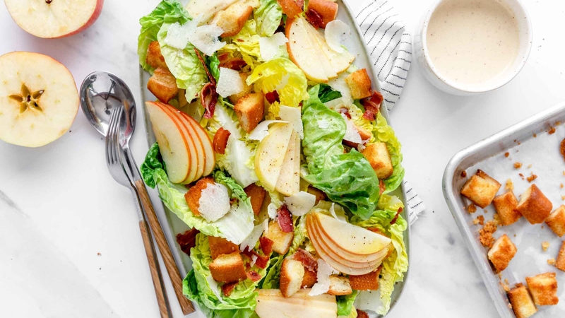 Giảm cân bằng salad táo đỏ: Bí quyết cho vóc dáng thon gọn 2