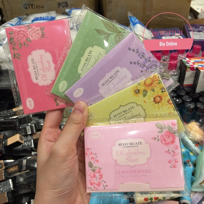 Giấy thấm dầu da mặt loại nào tốt nhất hiện nay 2