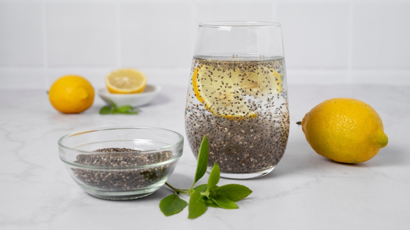 Hạt chia cũng chứa các hợp chất có đặc tính chống oxy hóa