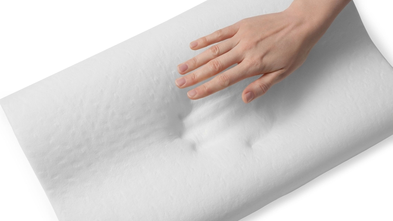 Nên chọn gối có độ đàn hồi phù hợp, giúp nâng đỡ tốt nhưng không gây áp lực