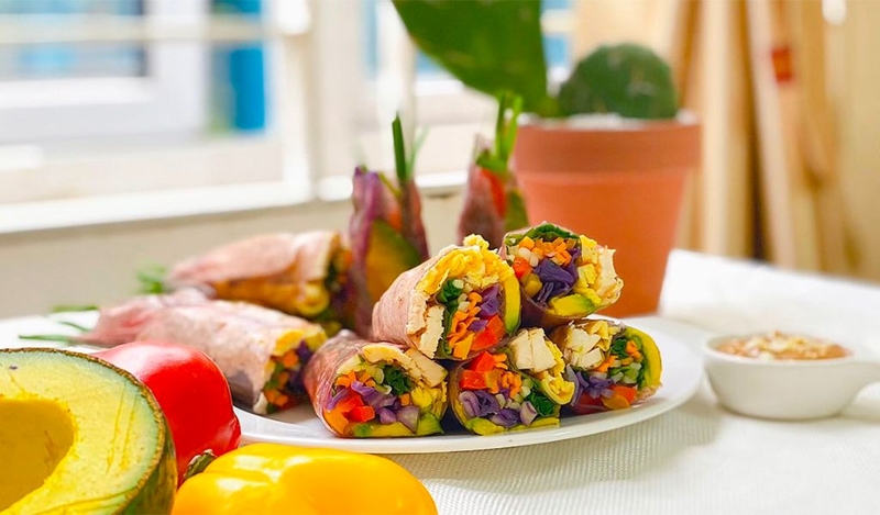 Gỏi cuốn bao nhiêu calo? Cách làm gỏi cuốn giảm cân ngon miệng 2