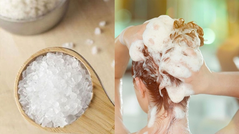 Tác dụng của việc gội đầu bằng nước muối và các lưu ý cần ghi nhớ 1