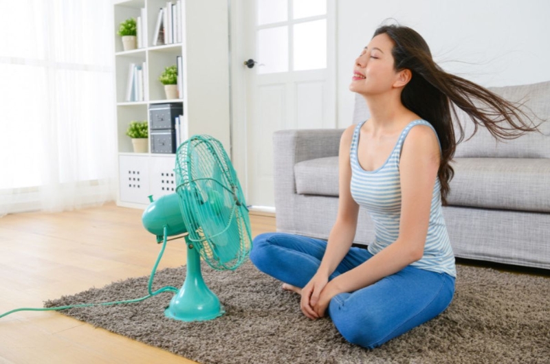 Gội đầu xong có nên ngồi trước quạt không 4