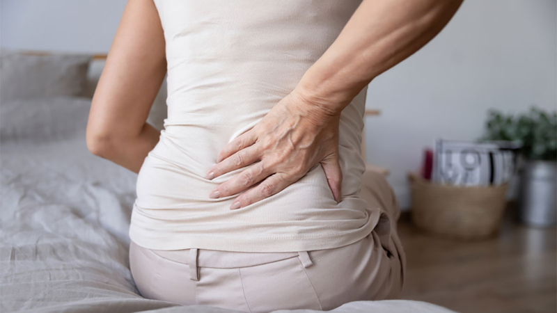 Hướng dẫn sử dụng gối kê lưng thoát vị đĩa đệm