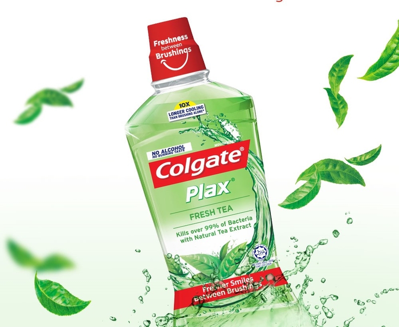 Nước súc miệng Colgate không chứa cồn hỗ trợ điều trị bệnh nha chu