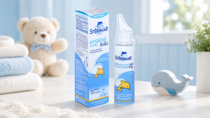 Sterimar Baby là sản phẩm xịt mũi cho bé đến từ Pháp