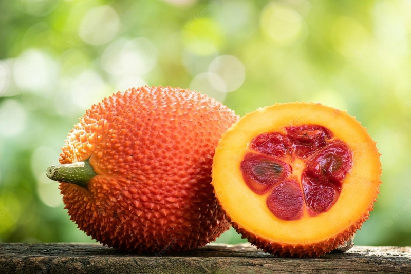 Gợi ý cách bảo quản gấc luôn đỏ tươi 1