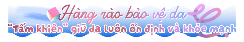 Hàng rào bảo vệ da - Hiểu đúng và chăm sóc đúng cách h2 1