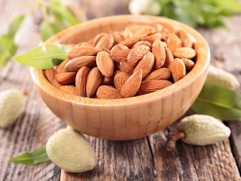 hạnh nhân bao nhiêu calo 1