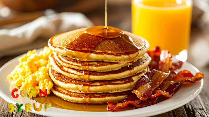 Maple syrup thường được dùng làm gia vị trong các món nướng