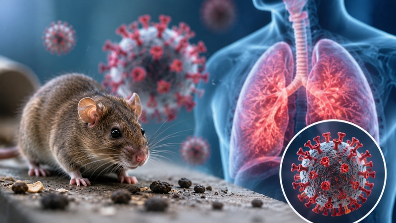 Hantavirus lây truyền qua các loài động vật gặm nhấm hoang dã như chuột hươu hay chuột bông