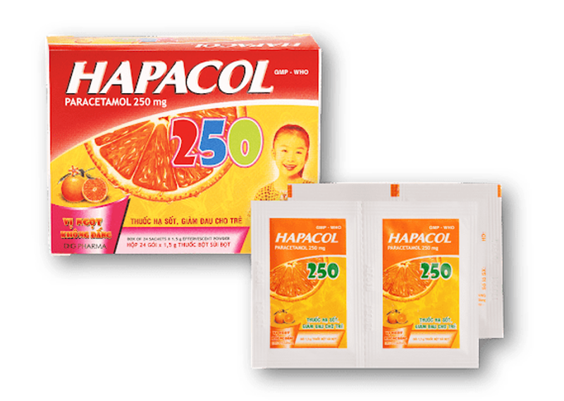dị ứng thuốc hapacol 1