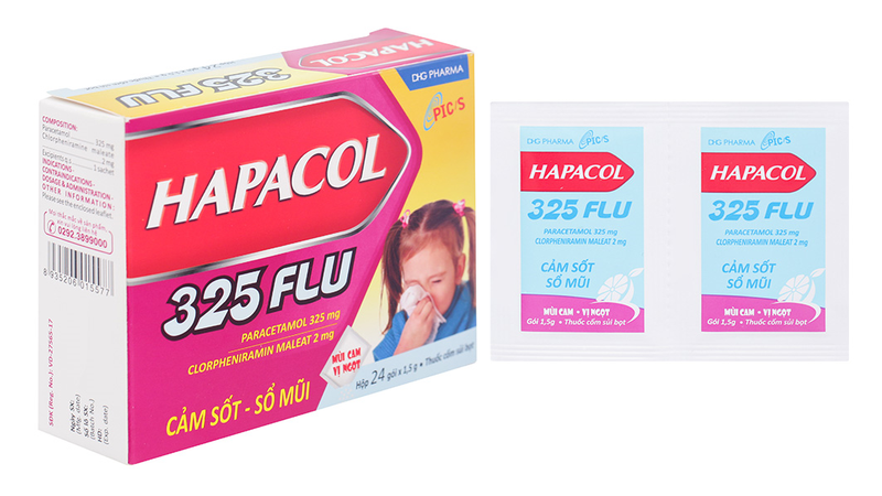 Hapacol 325 là thuốc giảm đau, hạ sốt dành cho trẻ em
