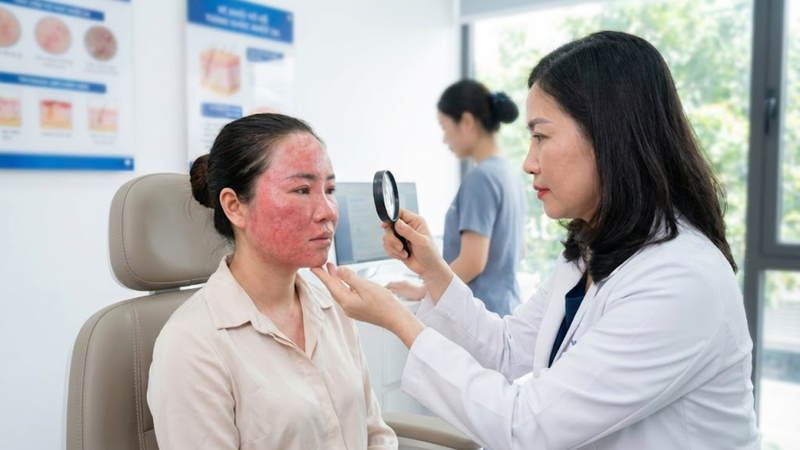 Việc tự ý dùng Tretinoin khiến không ít người phải vào viện điều trị vì bỏng đỏ, kích ứng nặng