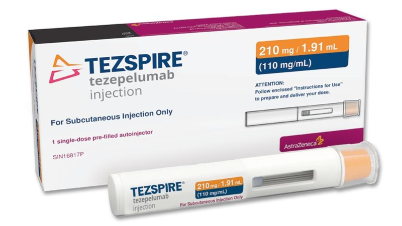 Tezspire (tezepelumab) - thuốc sinh học nhắm đích TSLP, yếu tố khởi phát phản ứng viêm đường thở