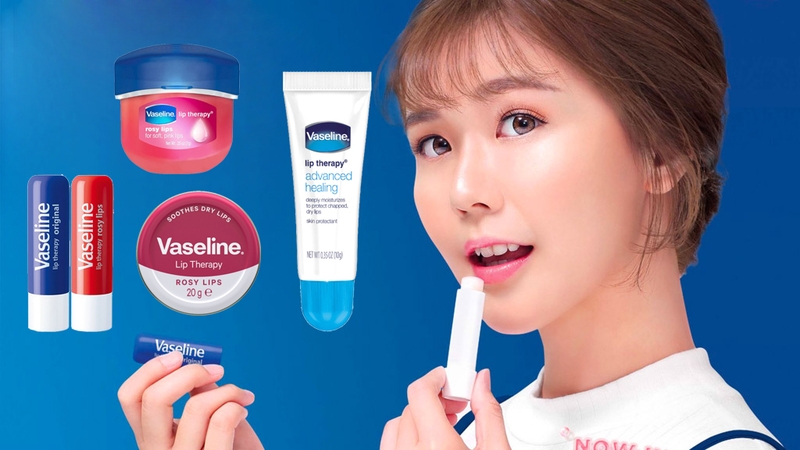 Hiện nay son dưỡng Vaseline có mấy loại?