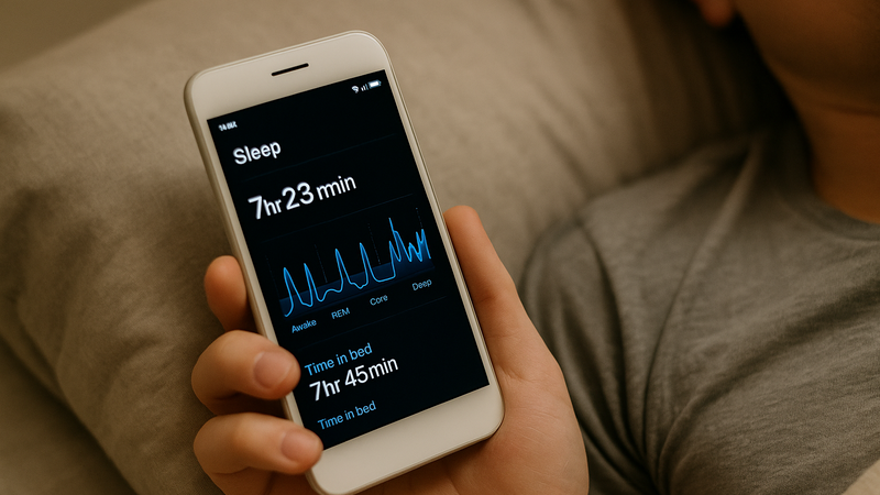Sử dụng thiết bị theo dõi giấc ngủ