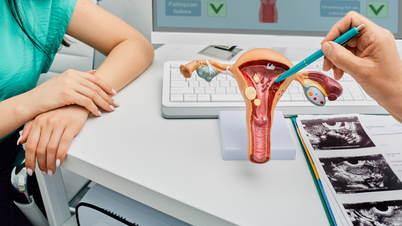 Thăm khám phụ khoa là bước quan trọng để đánh giá tình trạng viêm hoặc áp xe tuyến Bartholin