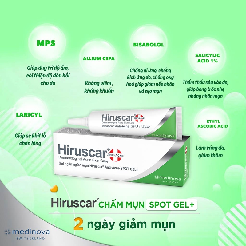 Hiruscar Anti Acne Spot gel có tốt không 2