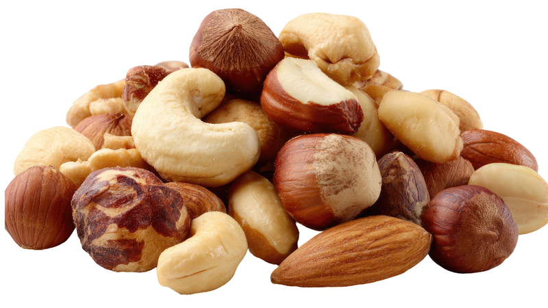 Các loại hạt chứa nhiều dầu gây khó chịu ở cổ họng