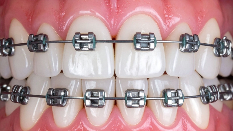 Niềng răng mắc cài kim loại