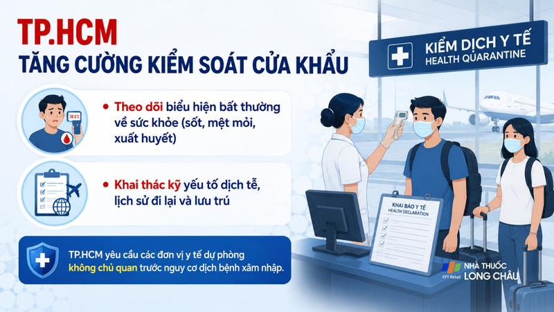 Hoạt động giám sát tập trung vào theo dõi biểu hiện bất thường về sức khỏe và khai thác yếu tố dịch tễ