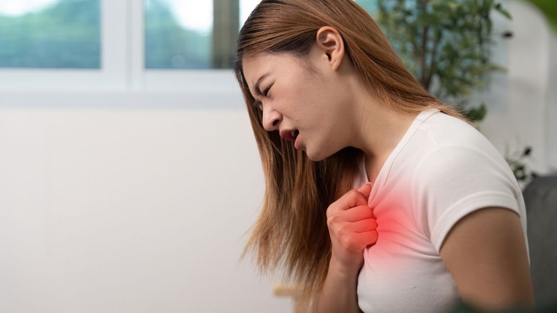 Phản ứng dị ứng có thể gây co thắt động mạch vành và ảnh hưởng đến tim