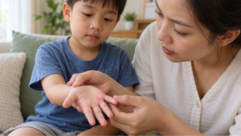 Kiểm tra bàn tay hằng ngày giúp phát hiện sớm các vết thương