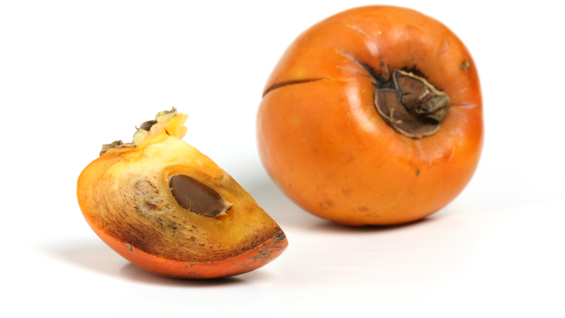 Hồng trứng nổi tiếng với vị ngọt đậm, thịt giòn, mịn và sánh mượt,